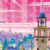 Epoch Jigsaw Puzzle 26-295 Tatsuo Hari Fairy Tale Art Bell Tower (300 Pieces) Hot