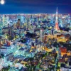 Epoch Jigsaw Puzzle 54-018 Twinkling Tokyo Night (2000 S-Pieces) New