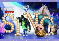 Epoch Jigsaw Puzzle 03-038 Universal Studios Sing Moon Theater (108 Pieces) Store