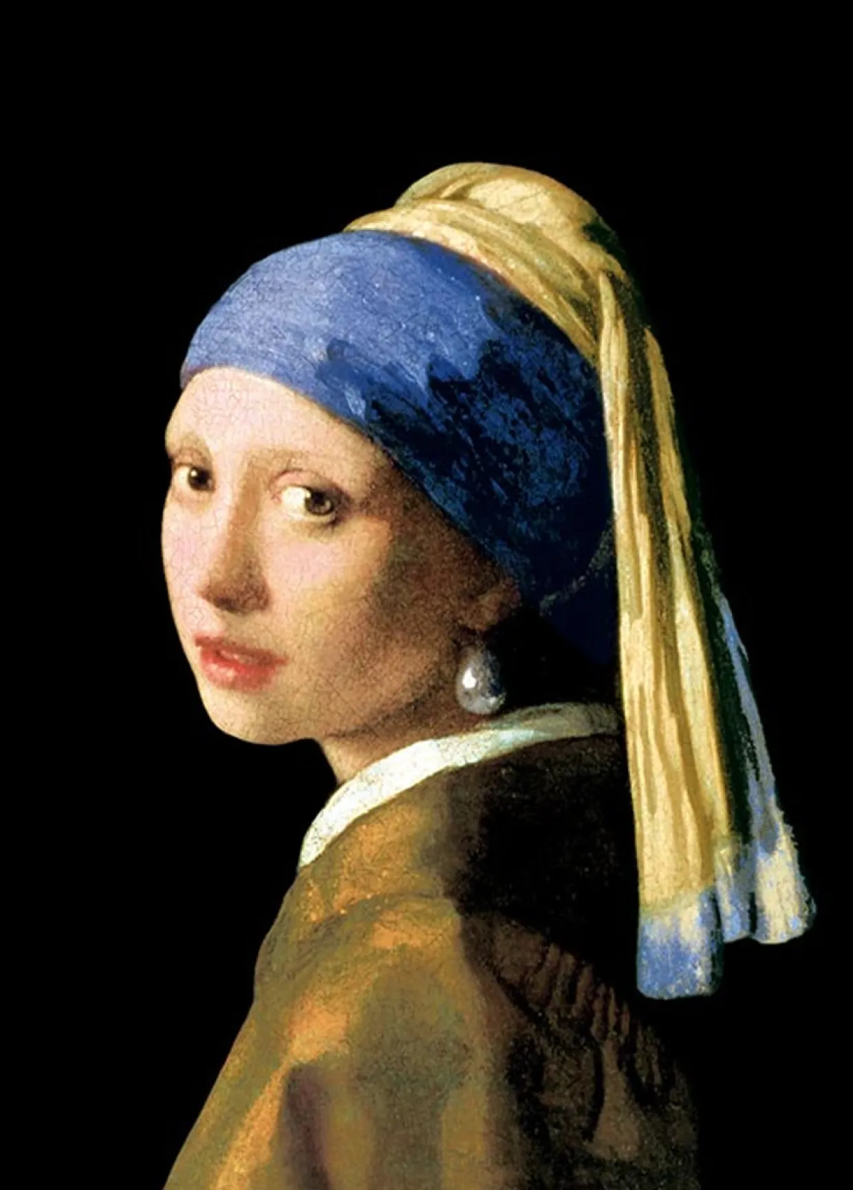 Epoch Jigsaw Puzzle 54-010 World Art Johannes Vermeer Girl With A Pearl Earring (2000 S-Pieces) Sale