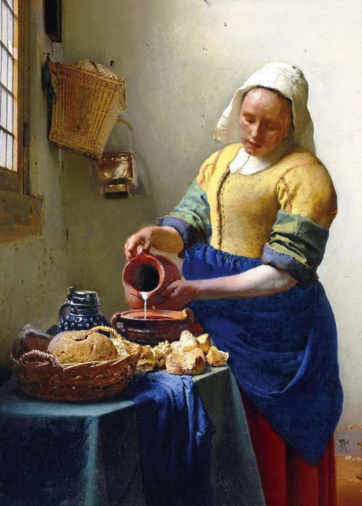 Epoch Jigsaw Puzzle 54-020 World Paintings Vermeer The Milkmaid (2000 S-Pieces) Shop