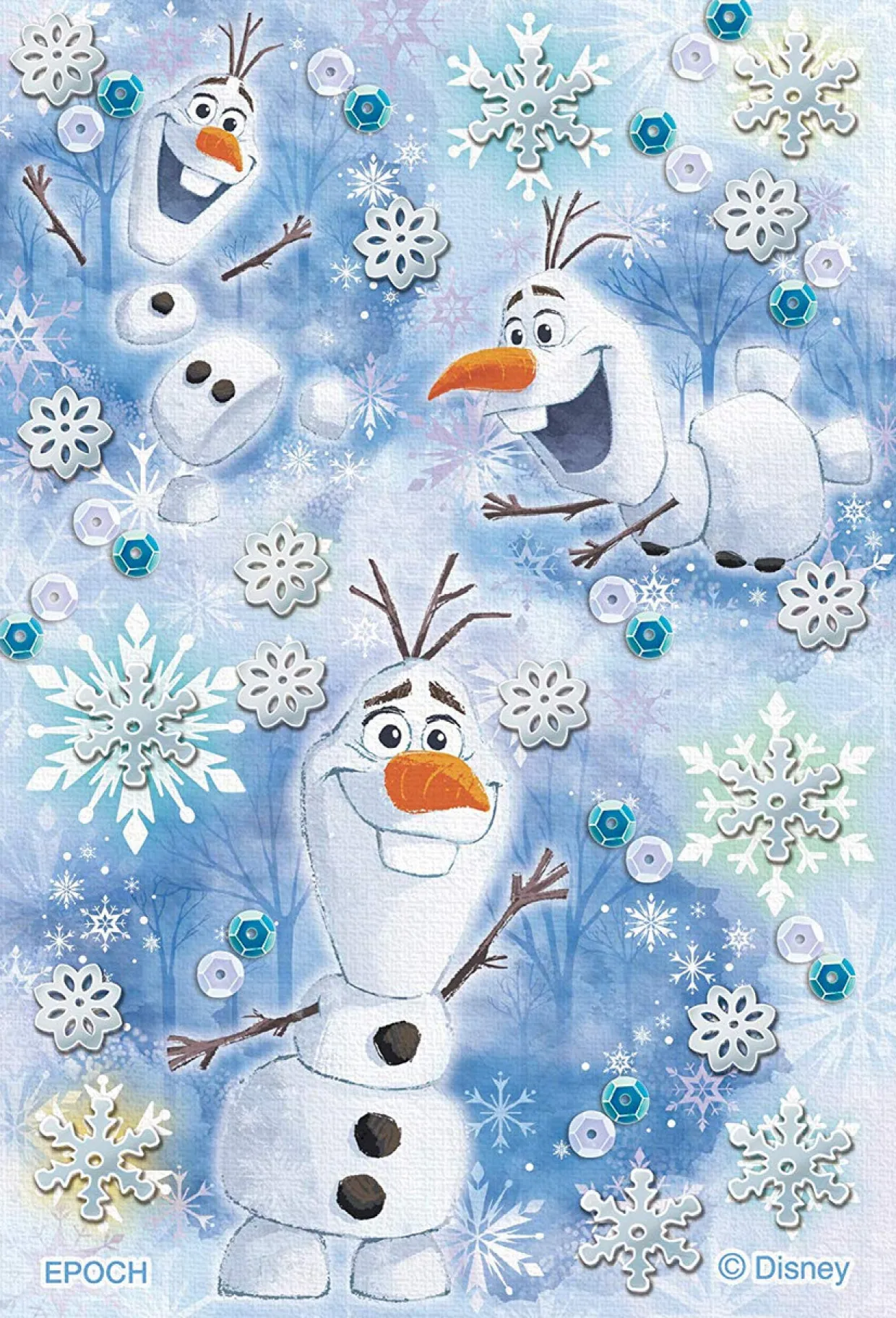 Epoch Jigsaw Puzzle Decoration 70-029 Disney Frozen Olaf Happy Moment (70 Pieces) Shop
