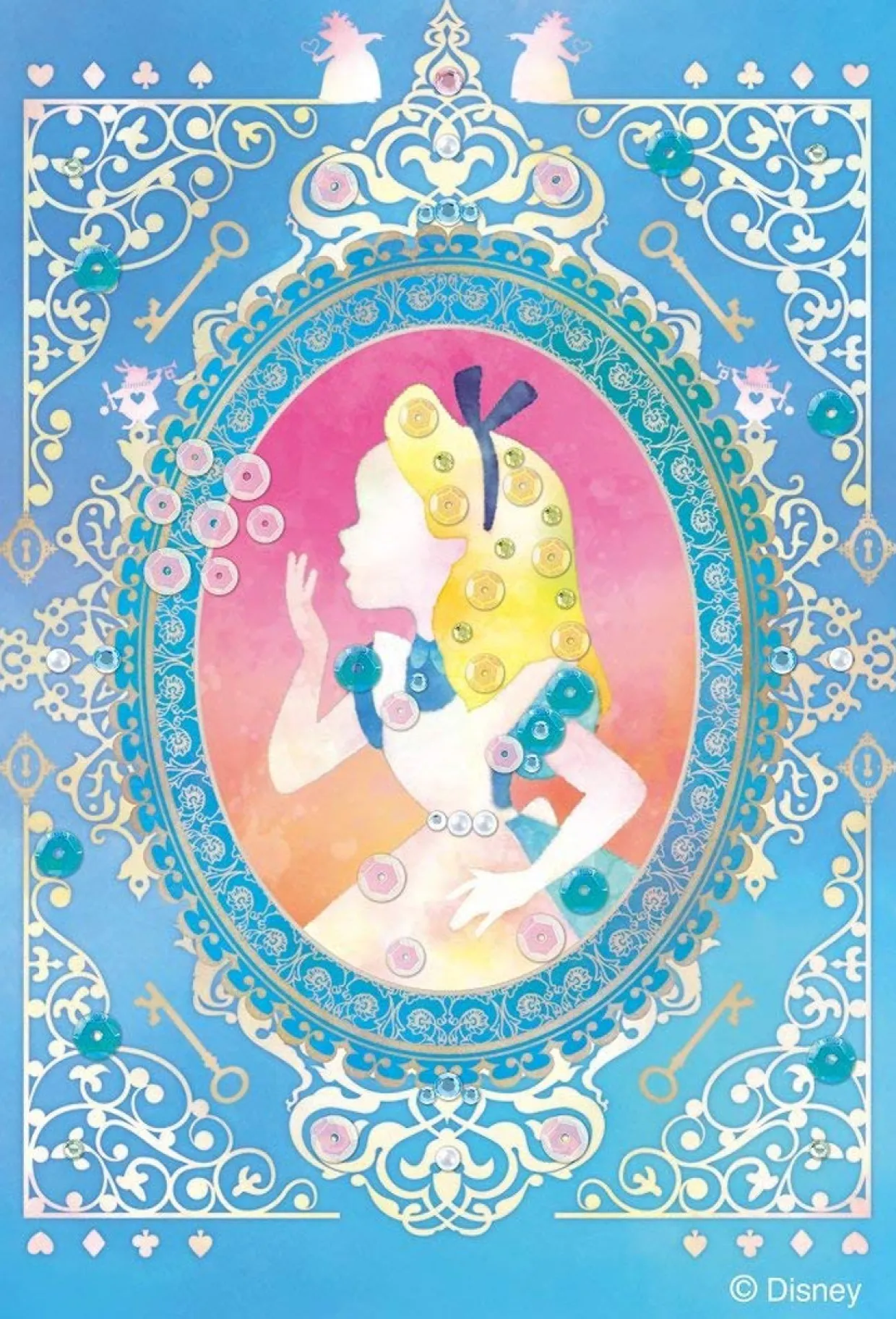 Epoch Jigsaw Puzzle Decoration 70-016 Disney Alice In Wonderland Silhouette (70 Pieces) Shop