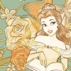 Epoch Jigsaw Puzzle Decoration 70-011 Disney Belle Royal Floral (70 Pieces) Hot