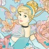Epoch Jigsaw Puzzle Decoration 70-012 Disney Cinderella Royal Floral (70 Pieces) Shop