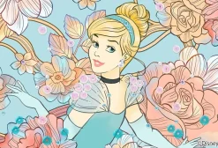 Epoch Jigsaw Puzzle Decoration 70-012 Disney Cinderella Royal Floral (70 Pieces) Shop