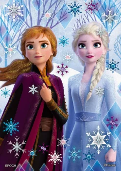 Epoch Jigsaw Puzzle Decoration 72-021 Disney Frozen Elsa & Anna (108 Pieces) Shop