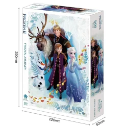 Epoch Jigsaw Puzzle Decoration 74-012 Disney Frozen Journey Frozen 2 (500 Pieces) Fashion