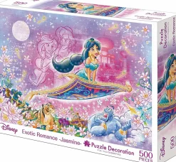 Epoch Jigsaw Puzzle Decoration 74-010 Disney Exotic Romance -Jasmine- (500 Pieces) Store
