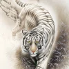 Epoch Jigsaw Puzzle Japanese Illustration White Tiger (2016 S-Pieces) Store