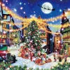 Epoch Jigsaw Puzzle 12-061S Christmas Eve In Rothenburg Germany (Glow In The Dark) (1000 Pieces) Best Sale