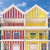 Epoch Jigsaw Puzzle 79-356S Costa Nova In Portugal (300 Pieces) New