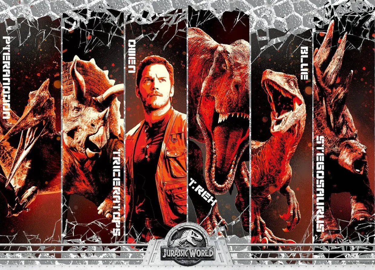 Epoch Jigsaw Puzzle 06-101S Jurassic World Owen And Dinosaurs (500 Pieces) Shop