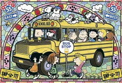 Epoch Jigsaw Puzzle 58-004S Peanuts Snoopy School Bus (450 S-Pieces) Flash Sale