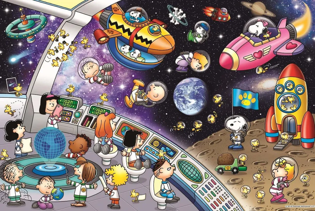 Epoch Jigsaw Puzzle 11-584S Peanuts Snoopy Space Travel (1000 Pieces) Shop