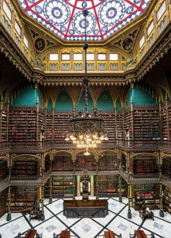 Epoch Jigsaw Puzzle 79-362S Royal Portuguese Cabinet Of Reading In Brazil (500 Pieces) Shop