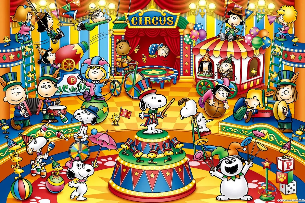 Epoch Jigsaw Puzzle 11-590S Snoopy Peanuts Circus (1000 Pieces) Shop