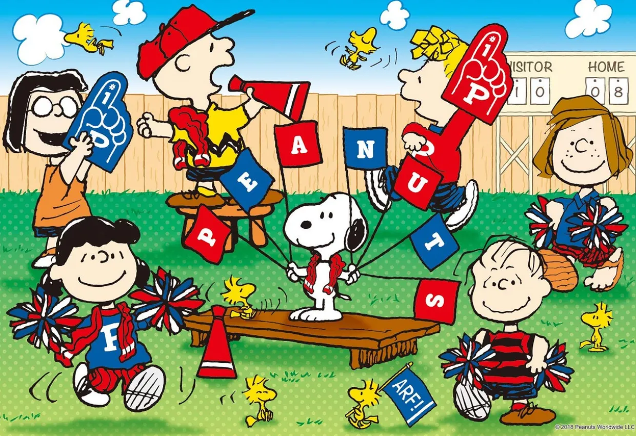 Epoch Jigsaw Puzzle 26-320S Snoopy Peanuts Let's Cheer (300 Pieces) Best