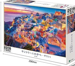 Epoch 22-112S Jigsaw Puzzle Santorini Evening In Greece (Scenery) (2016 S-Pieces) Flash Sale