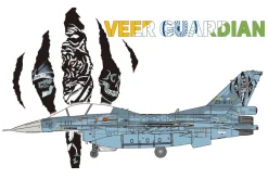 Shop Fine Molds 1/72 Jasdf F-2B Veer Guardian 23 Plastic Model