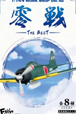Hot F-toys 1/144 Zero Fighter The Best Collection 10Pcs Complete Box