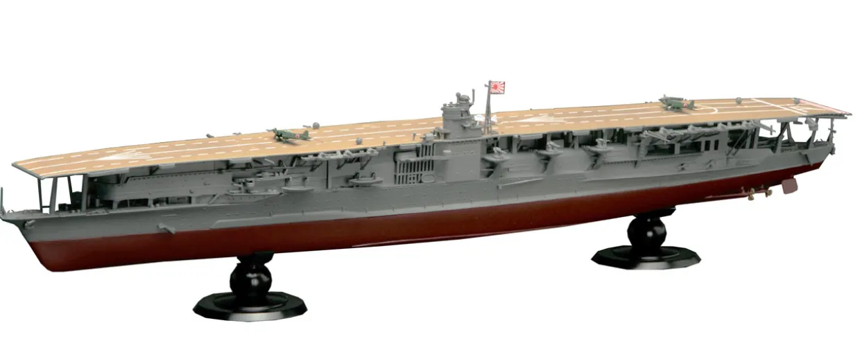 Hot Fujimi 1/700 Ijn Aircraft Carrier Akagi Full Hull Model Special Version W/Photo-Etched Parts Plastic Model