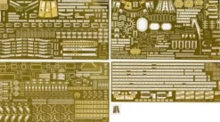 Hot Fujimi 1/350 Ship Series Former Japanese Navy Battleship Fuso Dx W/Photo Etched Parts Plastic Model