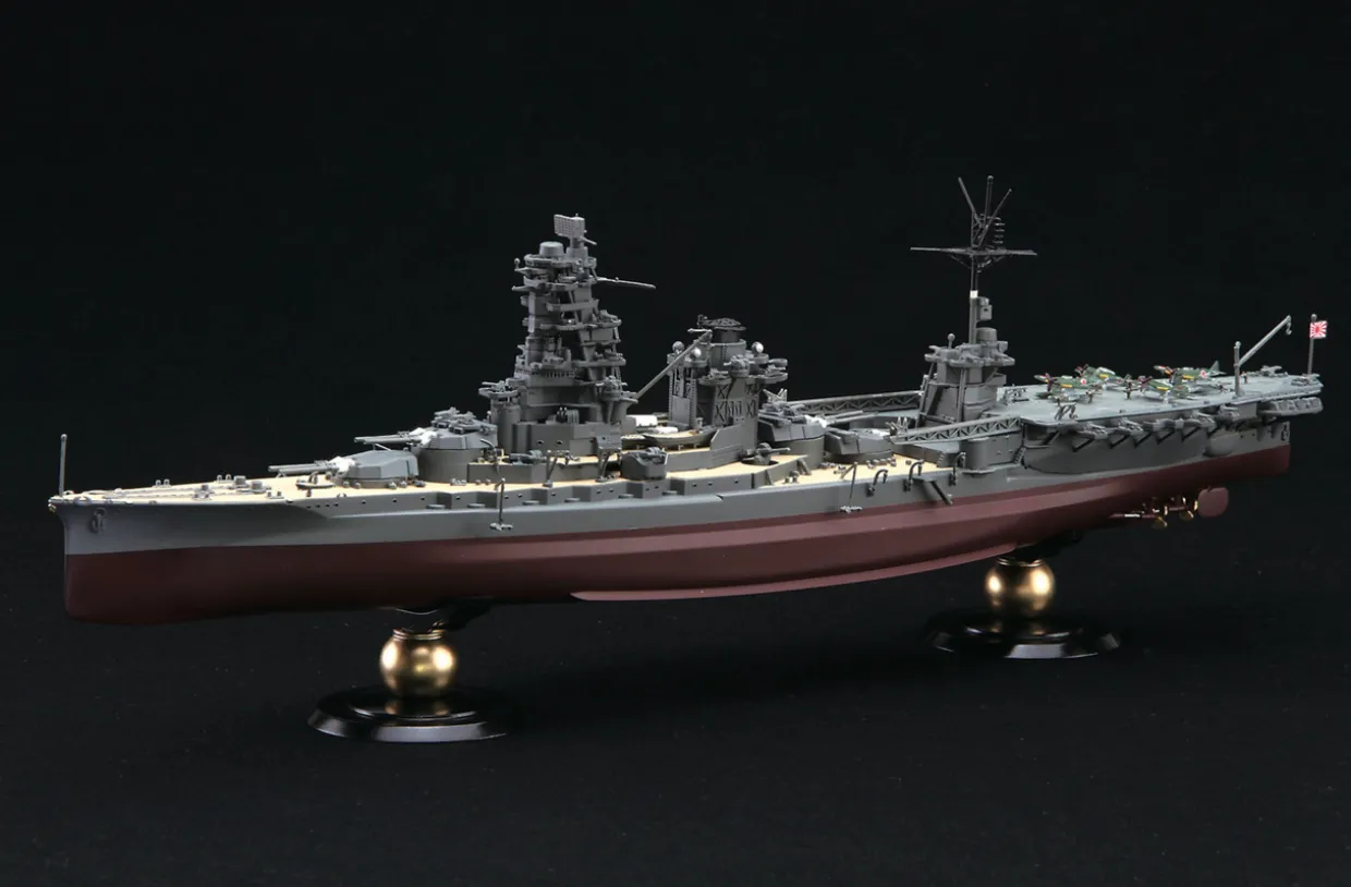 Best Fujimi Full Hull 1/700 Ijn Aviation Battleship Ise Full Hull Model Special Edition W/ Photo-Etched Parts Plastic Model