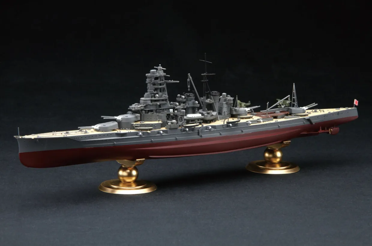 Outlet Fujimi Full Hull 1/700 Ijn Battleship Kirishima Full Hull Model Special Ver. W/Photo-Etched Parts Plastic Model