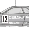 Online Fujimi Inch Up 1/24 No. 296 Calsonic Skyline Gt-R Bnr32 Gr.A 1992 Plastic Model