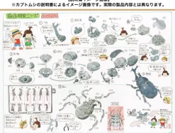 New Fujimi Research Series Hercules Beetle Special Edition W/Commentary Ver.2 Plastic Model