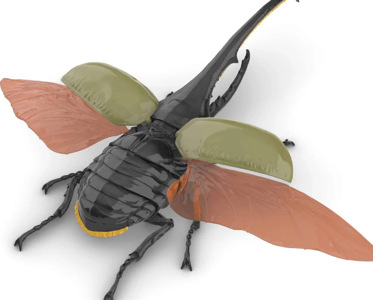 Hot Fujimi Research Series Hercules Beetle Plastic Model