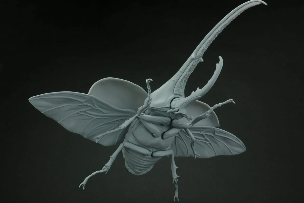 Hot Fujimi Research Series Hercules Beetle Plastic Model