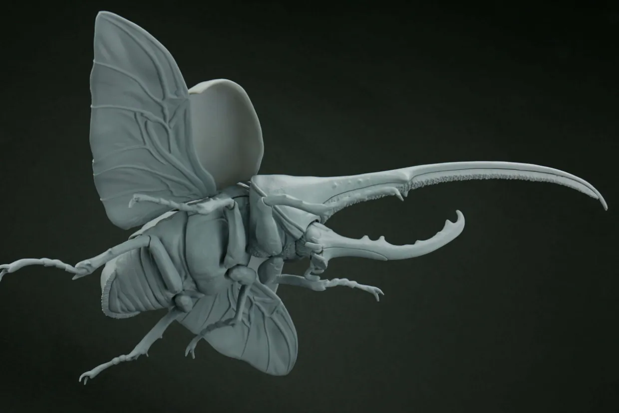 Hot Fujimi Research Series Hercules Beetle Plastic Model