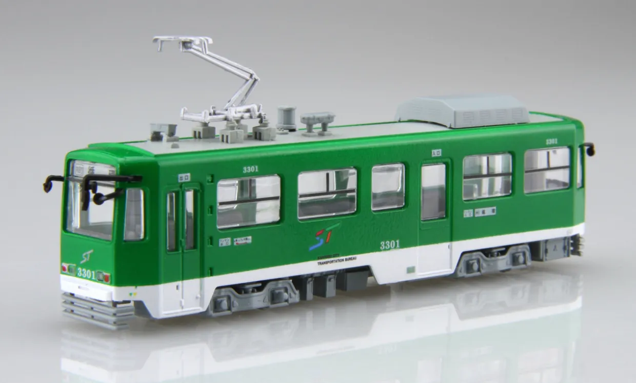 Store Fujimi Snow Miku Train 1/150 2012 Sapporo Railway Type 3300 N Gauge