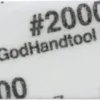 Clearance God Hand God Sponge File 5Mm #2000 Gh-Ks5-Kb2000