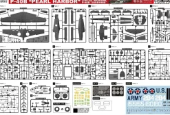 Sale Great Wall Hobby 1/32 P-40B Pearl Harbor Curtiss Warhawk Plastic Model