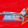Fashion Great Wall Hobby 1/72 Plaaf Su-35S Flanker E Multi-Role Heavyfighter Plastic Model