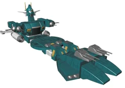 New Hasegawa 1/500 Combat Mecha Xabungle Gear-Gear Plastic Model