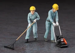 Shop Hasegawa 1/35 Construction Workers Set A Plastic Model