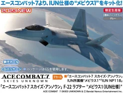 Sale Hasegawa 1/48 F-22 Raptor Moebius 1 Iun Spec Plastic Model (Ace Combat 7 Skies Unknown)