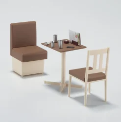 Hot Hasegawa 1/12 Family Restaurant Table & Chair Plastic Model