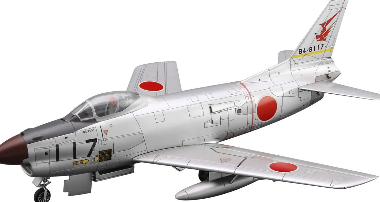 Shop Hasegawa 1/72 F-86D Sabre Dog Jasdf Plastic Model