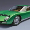 Hot Hasegawa 1/24 Lamborghini Miura P400 Sv Chassis No.4846 Full Restoration Plastic Model