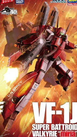 New Hasegawa 1/72 Macross Vf-1J Super Battroid Valkyrie Miria Plastic Model