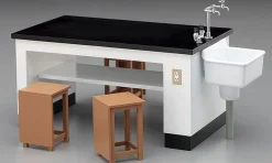 Discount Hasegawa 1/12 School Science Room Desk & Chair Plastic Model