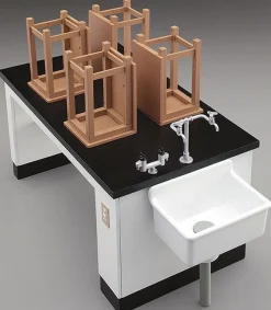 Discount Hasegawa 1/12 School Science Room Desk & Chair Plastic Model