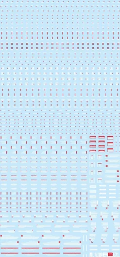 Cheap HiQparts 1/100 Rb01 Caution Decals White & Red