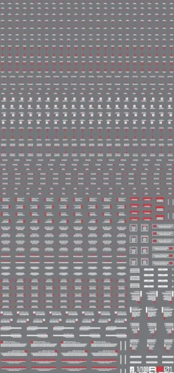 Cheap HiQparts 1/100 Rb01 Caution Decals White & Red