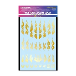 Cheap HiQparts Fire Tribal Decals Solid Gold